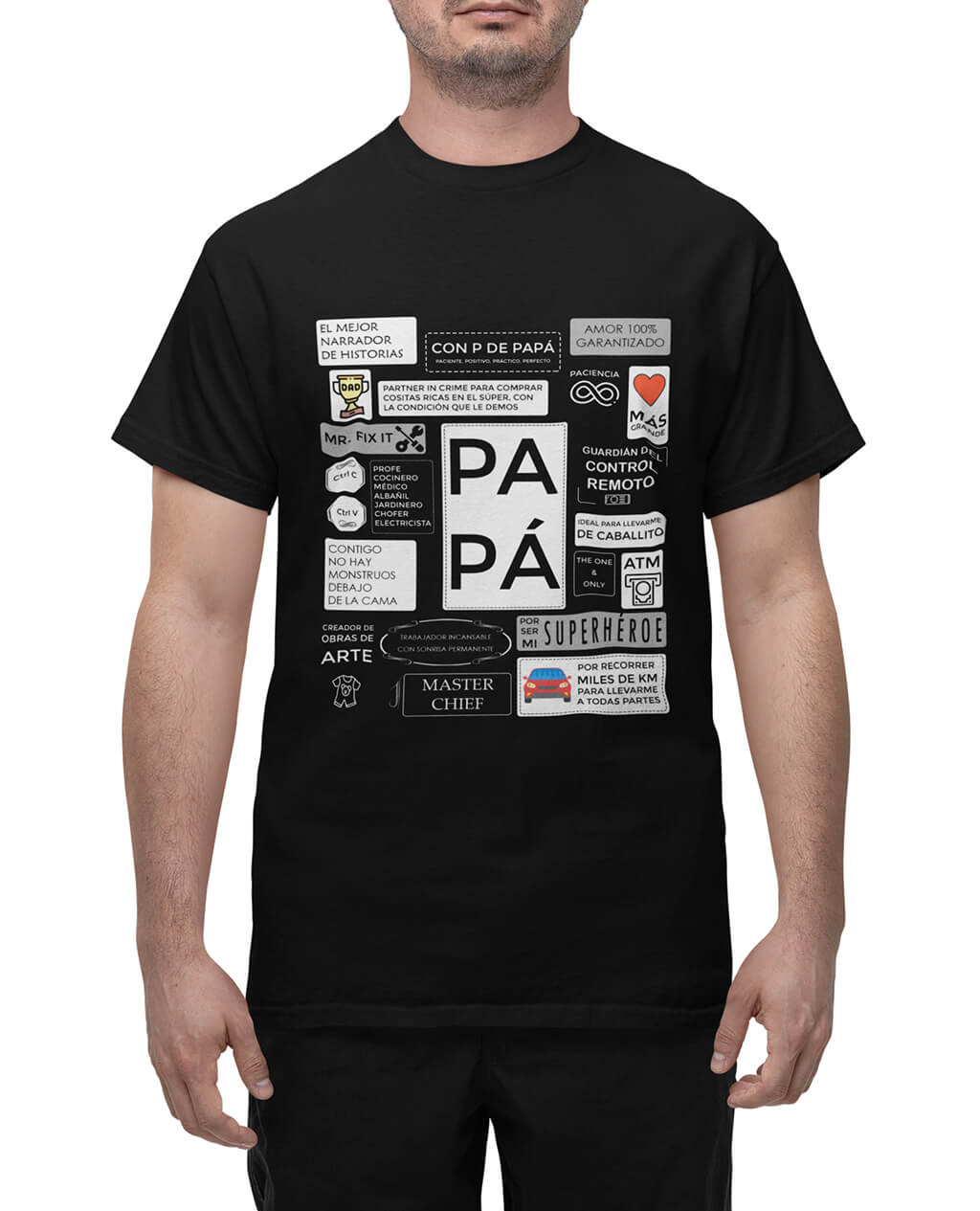 Playera para Hombre PA PÁ