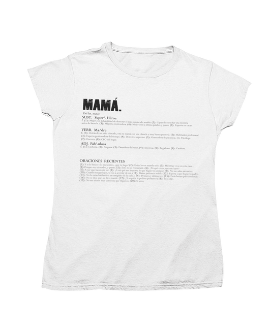 Playera para Mujer Def. Mamá