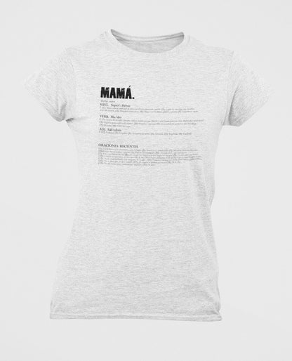Playera para Mujer Def. Mamá